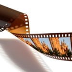 twisted film for photo or video recording