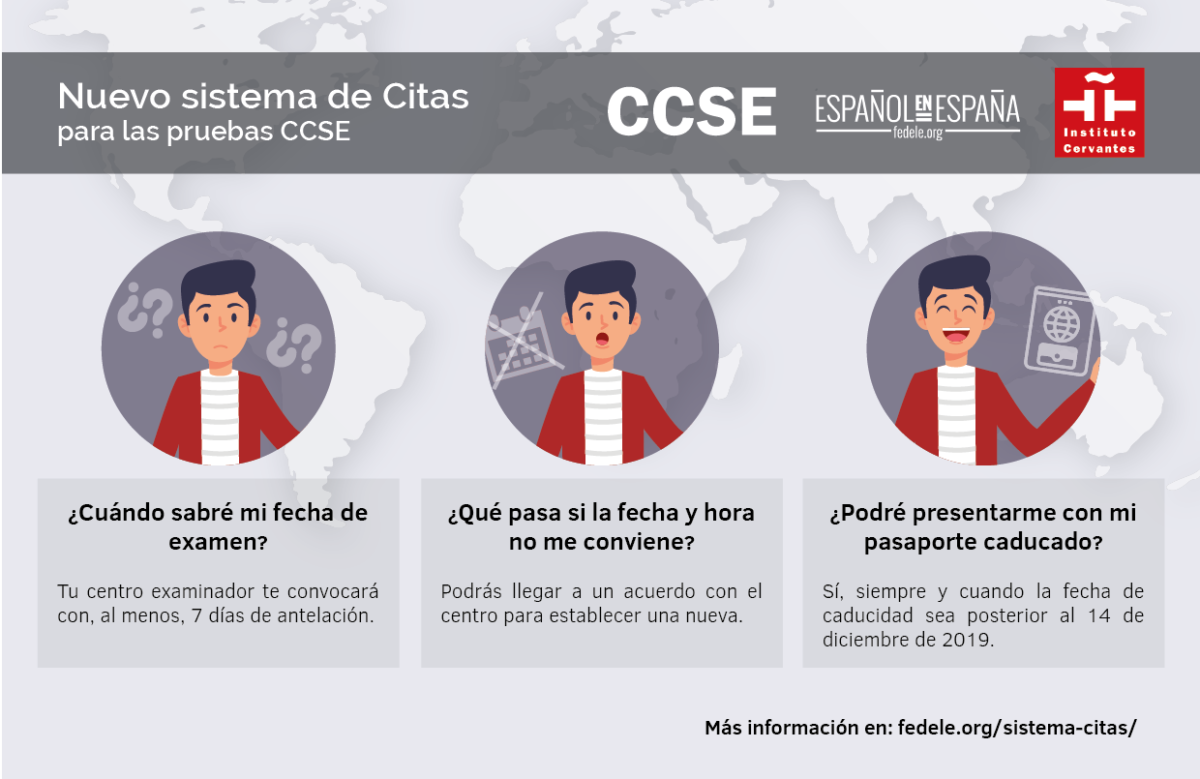 Nuevo sistema de citas para CCSE
