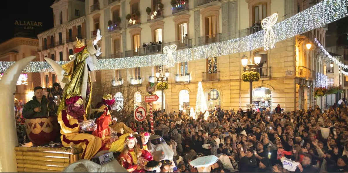 Cabalgata de Reyes Magos en Granada